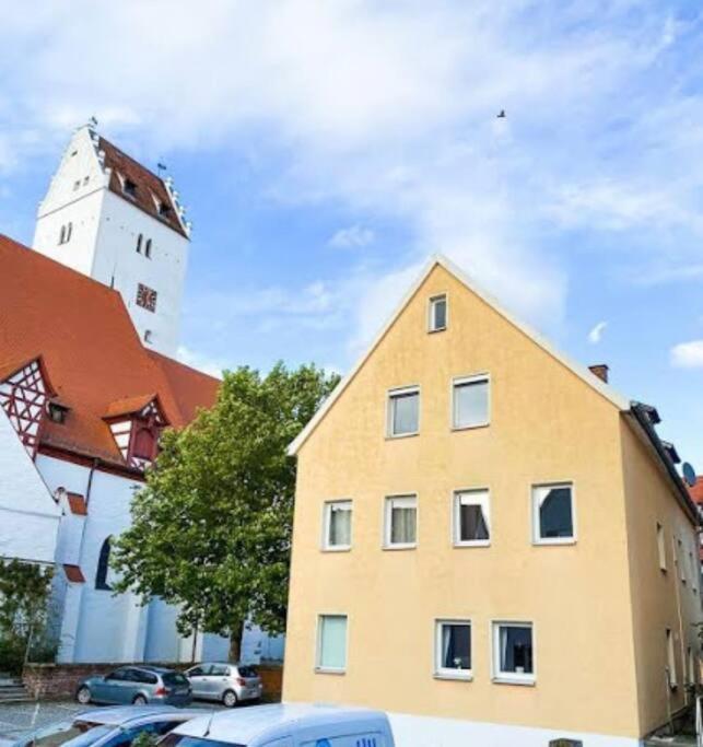 Ferienwohnung Am Schloss Leipheim Naehe Legoland Dış mekan fotoğraf